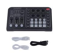 KOSDFOGE Scheda Audio Live DSP Chip Dual Channel Wireless Professionale Scheda Audio Multifunzionale Interfaccia Audio Cambia Voce Apparecchiature per Lo Streaming Mixer