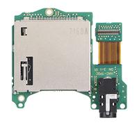 KOSDFOGE Slot per Scheda di Gioco, Slot di Lettura per Scheda di Gioco per Vassoio per Cartuccia di Gioco Switch con Porta per Foro per Auricolari per Parte di Riparazione Switch