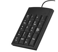 KOSDFOGE Tastierino Numerico USB,Tastiera Mini Tastierino Numerico Portatile Sottile per PC Desktop Computer Portatile,Notebook Surface Pro,Calcolo Del Codice Fiscale,Viaggi in Ufficio E Casa Tast