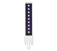 KOSDFOGE UV Lamp Bulb 365+405nm Dual Light Source 9W Nail Gel Curing Dryer Light Tube Replacement Lamp Applicable for Professional Salon and Home Use