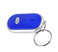 KOSDFOGE Voice Control Anti Lost Device Whistle Key Finder Keychain Locator Tracer for Wallet Car Child Bag (Blue)