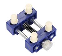 KOSDFOGE Watch Repair Wristwatch Repairing Vise Tool Fix Open Case Holder Dial, Metal Plastic for Jewelers Blue (Bleu)