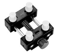 KOSDFOGE Watch Repair Wristwatch Repairing Vise Tool Fix Open Case Holder Dial, Metal Plastic for Jewelers Blue (Noir)