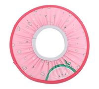 KOSDFOGE Waterproof Cloth Baby Shampooing Cap Elastic Kids Shower Bathing Protection Hat for Baby, Kids, Cartoon Pattern (Rosa)