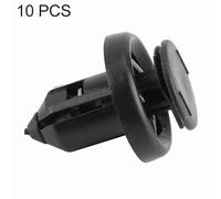 KOSDFOGE Wheel Arch Lining Splashguard Engine Undertray Trim Clips Bumper Front Rear Guard Plate Fixing Buckle Small Lightweight Easy Storage Universal Fit Varieties Vehicles (Ten packs)