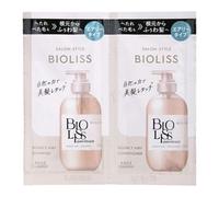 Kose - Bioliss Pure Retouch Bouncy Airy Shampoo & Conditioner Sachet Set 10ml x 2