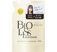 Kose - Bioliss Pure Retouch Sliky Straight Conditioner 340ml Refill
