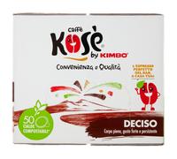 Cialde KOSE' 50 Cialde DECISO Espresso Napoletano Bar Kimbo SPEDIZIONE GRATIS