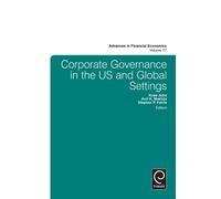 Kose John Corporate Governance in the US and Global Settings (Copertina rigida)