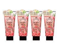 Kose - Precious Garden Body Milk - Honey Peach - 200g (4ea) Set