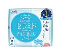 Kose - Softymo Ceramide Makeup Remover Sheet 52 pcs Refill
