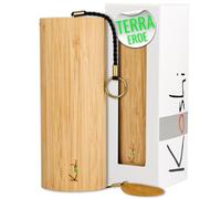 Koshi - Scacciapensieri a forma di terra, in bambù, per yoga, meditazione, giardino