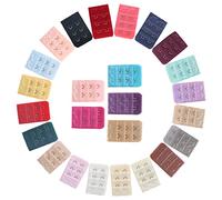 KOSHIFU Estensioni Reggiseno 2 Ganci Prolunga Chiusura Allunga Reggiseno da Donna Bra Extenders Morbido per Biancheria Intima Colori Assortiti