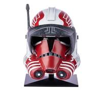 Koshowgic Casco di Halloween Maschera a Testa Intera Accessori Giochi di Ruolo Abbigliamento Uomo Adulto Resina (Rosso Scuro)