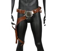 Koshowgic Han Solo - Cintura per cosplay, in pelle PU con cintura+accessori di scena
