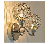 KOSILUM - Lampada da parete design doppia Aphyse - luce bianca calda illuminazione soggiorno camera da letto cucina corridoio - 2 x 25 W - G9 - IP20