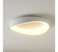 KOSILUM - Plafoniera rotonda LED dimmerabile 50 cm, luce bianca calda, illuminazione soggiorno, camera da letto, cucina, corridoio, 21 W, 2712 lm, IP20