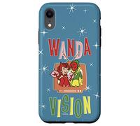 Kosiy iPhone XR Marvel WandaVision Wanda & Vision Retro TV Case