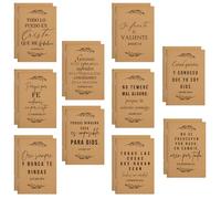 Kosiz 20 quaderni cristiani spagnoli con versi biblici diari in massa mini taccuini ispiratori diario di preghiera regalos cristianos en spagnolo per donne pastore moglie scuola domenicale chiesa