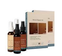KOSLEOW 2 Set Stucco per Legno Riempitivo, Kit Riparazione Legno e Parquet in 12 Colori, Ripara Graffi, Crepe, Buchi su Mobili, Pavimenti e Superfici in Legno, Facile da Usare, Senza Carteggiatura