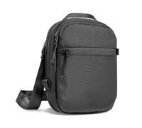 KOSLEOW Borsello Uomo a Tracolla con Protezione RFID, Borsa Anti Ladro con Chiusura di Sicurezza, Organizzatore per 4 6 Passaporti, Multiple Tasche per Carte e Denaro, Ideale per Viaggi