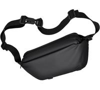 KOSLEOW Borsello Uomo Tracolla, Zaino Monospalla con Cinturino Regolabile, Borsa Tracolla Impermeabile in Oxford, Multiuso per Viaggio, Sport, Lavoro - Nero