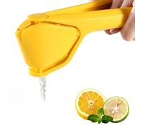 KOSLEOW Spremiagrumi Manuale con Leva - Spremi Limone e Lime Pieghevole, Materiale Alimentare BPA Free per Cucina, Casa, Bar - Spremiagrumi Professionale (Giallo)