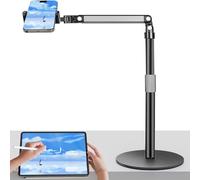 KOSLEOW Supporto Telefono Regolabile 360°, Supporto Cellulare da Tavolo Compatibile iPhone/Samsung/Huawei per Riprese Zenitali, Live e Video Professionali