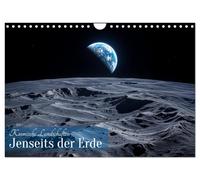Kosmische Landschaften - Jenseits der Erde (Wandkalender 2026 DIN A4 quer), CALVENDO Monatskalender: Ein Kalender mit künstlerisch interpretierten ... von der Schönheit unseres Sonnensystems.
