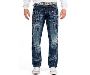 KOSMO LUPO Herren Jeans KM8002-bans W32/L32