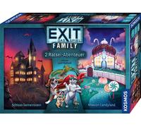 Kosmos Gioco da tavolo Exit® - Das Spiel – Famiglia: Schloss Gemeinstein / Mission Candyland