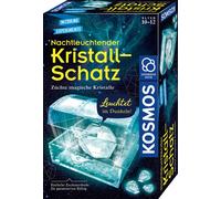 Nachtleuchtender Kristall-Schatz: Experimentierkasten