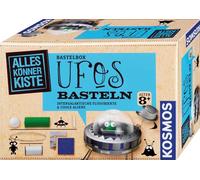 KOSMOS 604127 AllesKönnerKiste UFO Fai da Te, Set Fai da Te per Ragazze e Ragazzi a Partire dagli 8 Anni in su, Set Regalo per Il Compleanno dei Bambini, Fai da Te per Bambini, Alieni