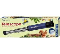 Kosmos 617080 - Cannocchiale con ingrandimento 12x, Stabile estratto oculare in Metallo, per Bambini a Partire da 8 Anni, Istruzioni multilingue (Lingua Italiana Non Garantita)