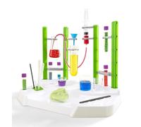 KOSMOS 617400 Big Fun Chemistry-La stazione chimica pazza, scatola per esperimenti, laboratorio per bambini dai 8 anni in su, muco glibbrico, liquidi blubberanti, istruzioni multilingue