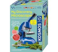 KOSMOS 617523 Discovery Microscope, Experiment Kit for Children, Student, for Children Ages 8 and Up, Multilingual Instructions