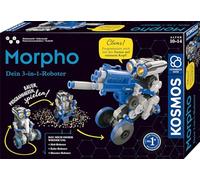 KOSMOS 620837 Morpho - Il robot 3 in 1, giocattolo, scatola per esperimenti, costruzione, programmazione, istruzioni passo-passo, dai 10 ai 14 anni