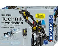 Kosmos-Il Grande Laboratorio Tecnico Kit per esperimenti per Bambini, Colore Nero, 620851