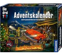 KOSMOS 630560 I tre calendario dell'Avvento 2021, risolvi i 24 emozionanti puzzle e salva la rotazione del film, calendario dell'Avvento giocattolo per bambini a partire dagli 8 anni, storia del