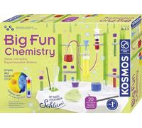 KOSMOS 642532 Big Fun Chemistry - La stazione chimica pazza, scatola per esperimenti per bambini a partire dagli 8 anni in su, catarro glibbrico, liquidi blubberanti, colori alternati, stazione di