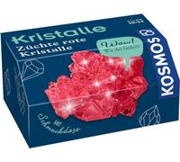 Kosmos 657949 - Set di esperimenti per Bambini, con Cristalli Rossi, Set di esperimenti per Bambini, Set Completo per la Coltivazione, con Piccolo portagioie, Coltura di Cristalli, pensierino per