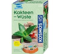 Kosmos 658250 MBE Cactus Deserto coltiva Cactus, Set Completo con Mini Serra Decorativa, Cactus per Bambini dai 6 Anni in su,