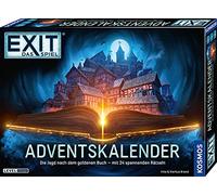 KOSMOS 681951 Exit Advent Calendar 2021, La caccia al libro d'oro, con 24 emozionanti puzzle di 10 anni, per bambini, ragazzi e adulti (versione tedesca) [Esclusivo Amazon]