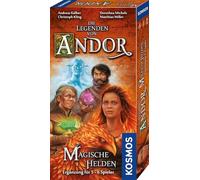 Kosmos 682149 Le Leggende di Andor - Eroi magici, supplemento per 5-6 Giocatori, per Il Gioco di Base Le Leggende di Andor o Le Leggende di Andor Parte III: L'Ultima Speranza, Gioco da Tavolo
