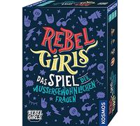 Kosmos 682477 Rebel Girls, il gioco delle donne eccezionali al libro Good Night Stories for Rebel Girls, gioco di carte cooperativo e informativo a partire dagli 8 anni in su