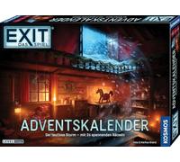 KOSMOS 683009 EXIT - Il gioco Calendario dell'Avvento, la tempesta silenziosa, con 24 emozionanti puzzle dai 10 anni in su, gioco di fuga prima di Natale, per bambini, ragazzi e adulti