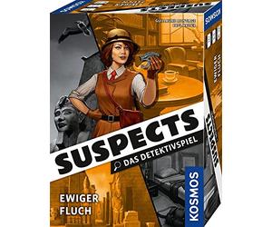 Kosmos 683078 Suspects: Maledizione eterna, il gioco detective, emozionante gioco di società come un crimine per indagare, raccogliere indizi e risolvere il caso di omicidio, dai 12 anni per 1-5 persone, gioco di festa