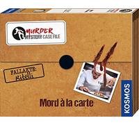 Kosmos 683276 Murder Mystery Case File - Mord a la Carte, Gioco Criminale con Materiale di Prova e Suggerimenti, risolvi Un emozionante Caso Criminale, Gioco di Festa, Gioco di società a Partire dai