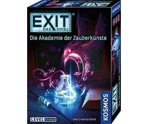 Kosmos 683689 Exit - Il Gioco - L'Accademia delle Arti magiche, Livello: Principianti, Escape Room Game, Exit Game per 1-4 Giocatori dai 10 Anni, Un Gioco di società Unico