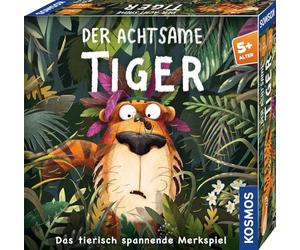 Kosmos 683726 - Gioco da Tavolo per Bambini dai 5 Anni in su, Gioco da Ragazzi, Gioco per memo con i Personaggi del Libro La Tigre Consapevole